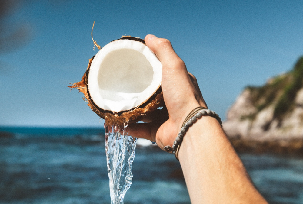 1H-NMR multiple component analysis: Coconut Water