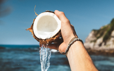 1H-NMR multiple component analysis: Coconut Water